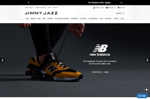 new balance ecommerce